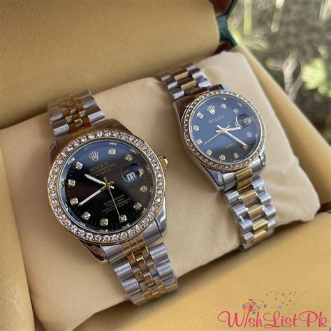 rolex pair watches for couples